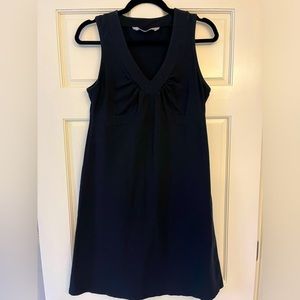 Athleta Black Senorita V Neck Knit Dress